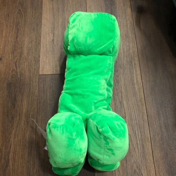 MINECRAFT 20in Creeper Official Mojang Pillow Stuffed Animal Plush Green 2022 - Picture 3 of 7